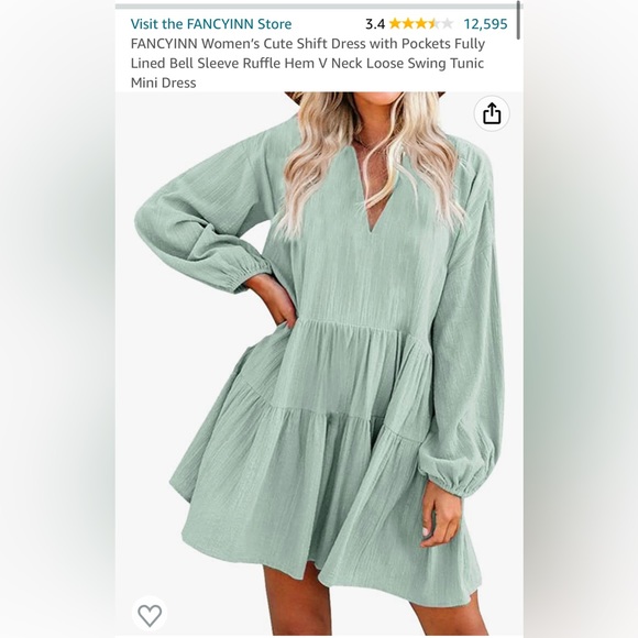 Mint green summer dress ! - Picture 2 of 7